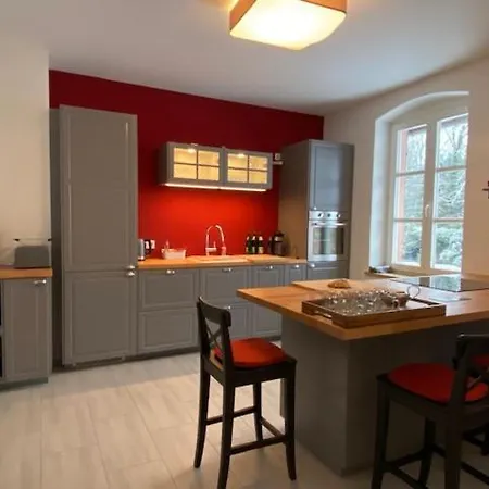 Charmantes Gaestehaus Maya Im Schloss Und Hofgut Langenzell Tatil Evi *